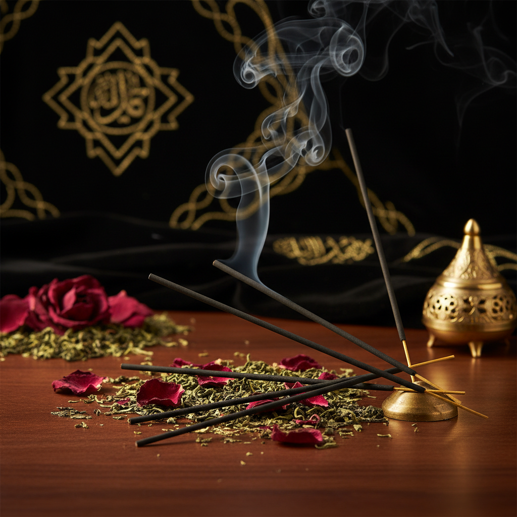 Green Rose Incense